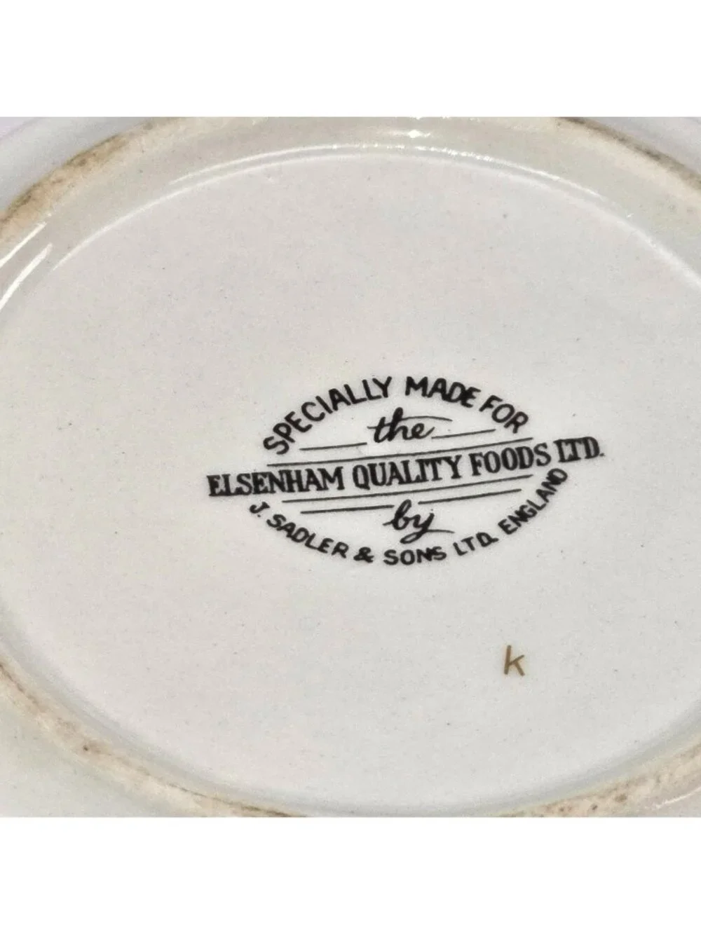 Vintage Sadler Bowl Ramiken Pear Fruit Elsenham Quality Foods England VL5099